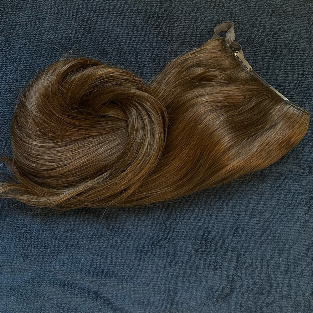 U shape human hair wig